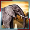 Elephant Traffic Safari:Collect coins and enjoy this adventure run