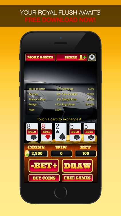POKER 2 Richest - Play Video Poker Game at Monte Carlo Casino with Real Las Vegas Gambling Odds for Free !