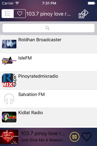 Philippines Radio Live (Tagalog - Pinoy - Manila - Filipino - Pilipino ) screenshot 2