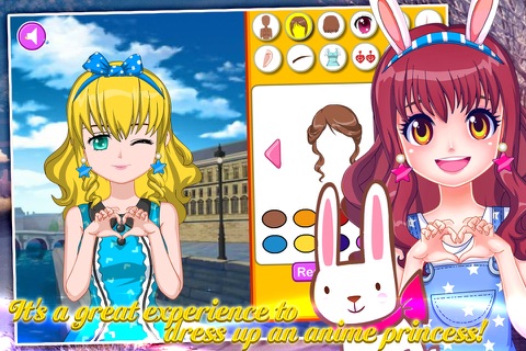 Anime princess dressup screenshot 3