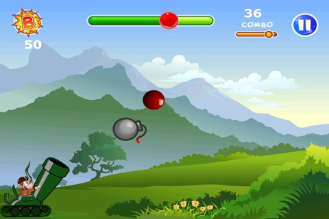 Red Ball Battles - A War Tank Monkey Challenge- Free screenshot 4