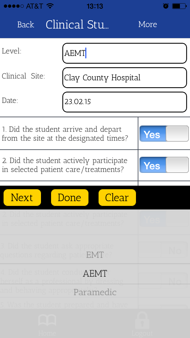 How to cancel & delete SUSCC EMS Student Evaluation from iphone & ipad 4