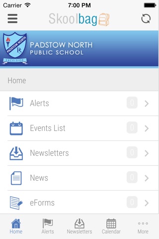 Padstow North Public School - Skoolbag screenshot 2