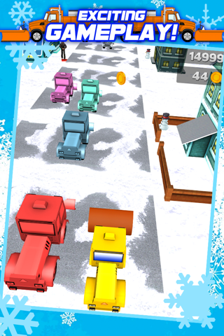 3D Snowplow City Racing and Driving Game with Speed Simulation by Best Games FREE screenshot 2
