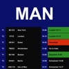 Flight Board - Manchester Airport (MAN)