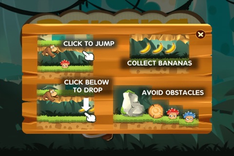 Banana Jungle - Monkey Run screenshot 3