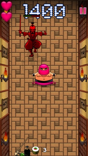 Fat Pink Ninja!(圖3)-速報App