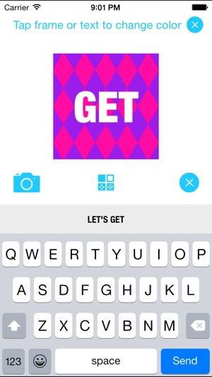 Maxi Text - GIF Messaging App For Bold Colorful Texters(圖2)-速報App