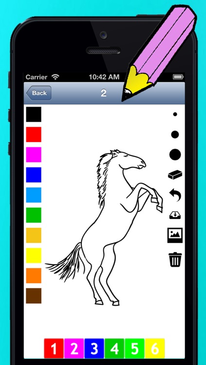 A Coloring Book of Horses for Children: Learn to draw and color pony, horse riding, equestrian and more