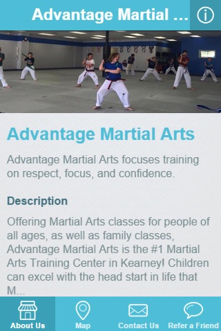 Advantage Martial Arts screenshot 2