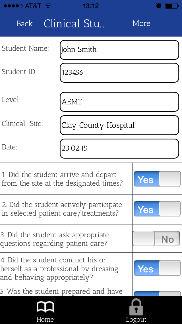 How to cancel & delete SUSCC EMS Student Evaluation from iphone & ipad 3