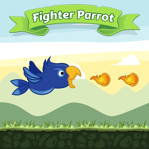 Fighter Parrot Icon