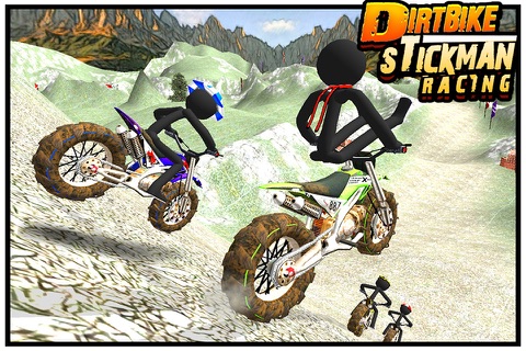 Dirt Bike Stick Man Racing screenshot 2