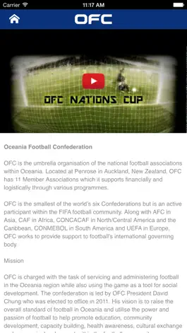 Game screenshot Oceania Football Confederation hack