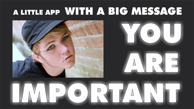 You Are Important - Depression, Suicide, & Bullying Prevention Videos App by Wonderiffic®