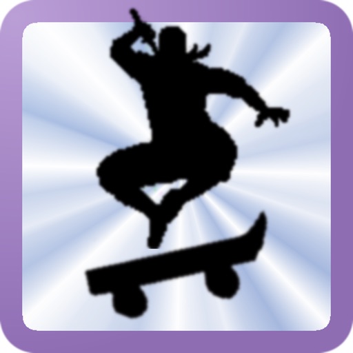 Ninja skateboard game iOS App