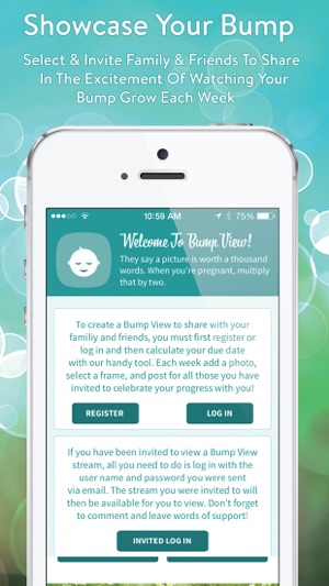 Bump View - Pregnancy photo sharing(圖1)-速報App