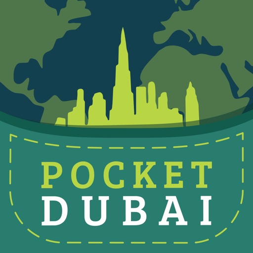 Pocket Dubai (Offline Map & Travel Guide) icon