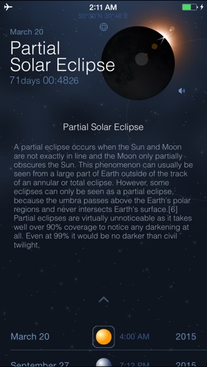 Solar and Lunar Eclipses - Full and Partial Eclipse Calendar(圖2)-速報App