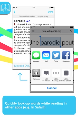 Dictionnaire Francais Slovoed Deluxe avec Audio screenshot 3