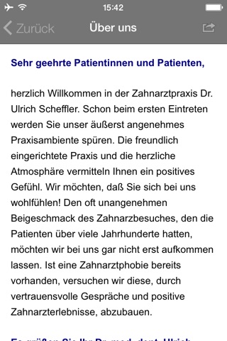 Zahnarztpraxis Dr. Scheffler screenshot 3