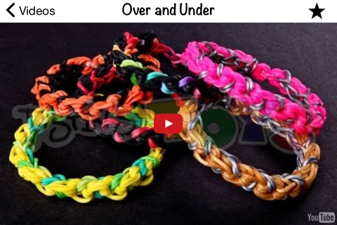 Loomin' - Rubber Band Bracelet and Charm Instructional Videos for Rainbow Loom®, Monster Tail™, and Finger Loom™ screenshot 2