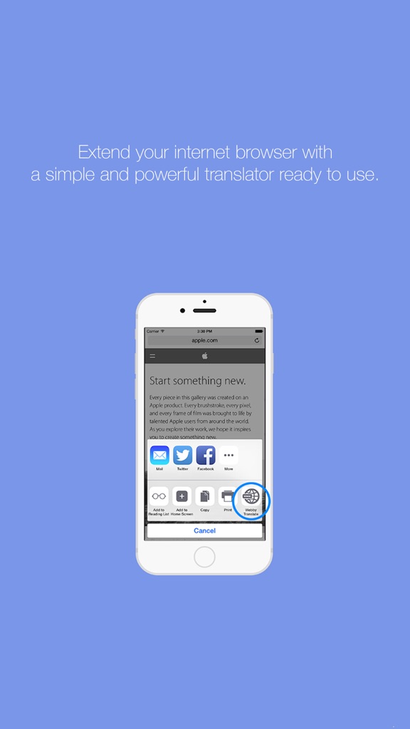 【图】Webby – Web translator made simple(截图1) 【图】Webby – Web translator made simple(截图1)
