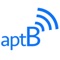 This app simply receives data broadcast-ed from aptBeacon sensor devices