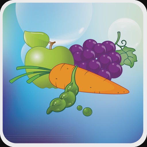 Fruits & Vegs - Six Languages by PetraLingua iOS App