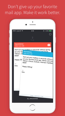 Sift Lite - Gesture based email triage for all your mailboxesのおすすめ画像1