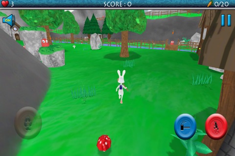 BunnyLand 3D Free screenshot 2
