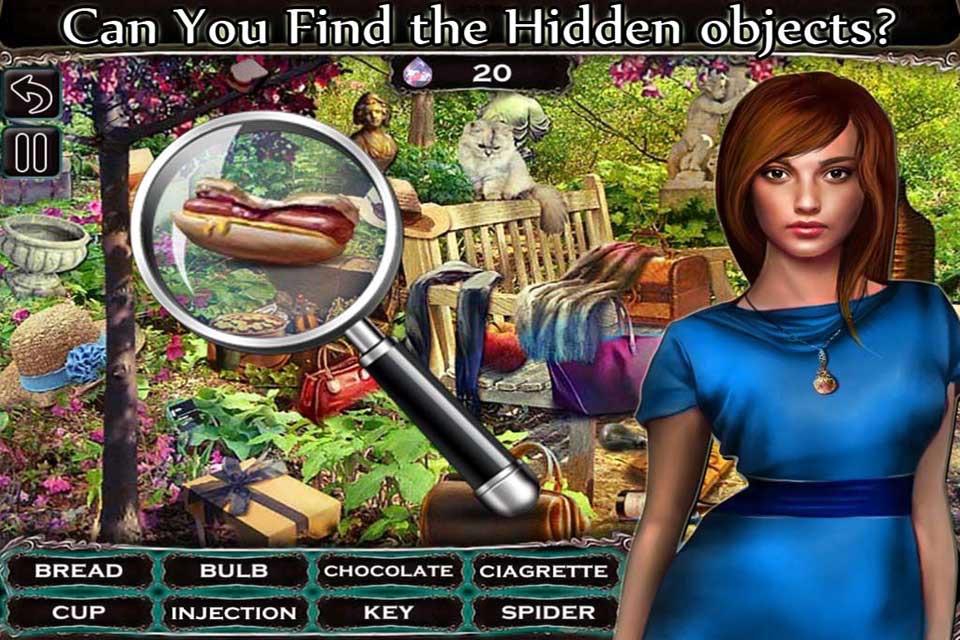 Hidden objects mystery free games screenshot 4