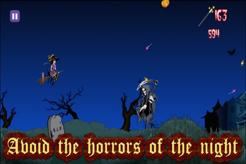 Halloween Hags - Broom to The Moon screenshot 3