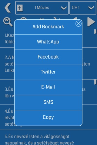 Hungarian Bible Offline screenshot 3
