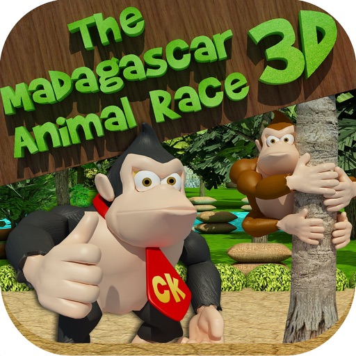 The Madagascar Animal Race 3D -  An Addictive Endless Runner Game iOS App