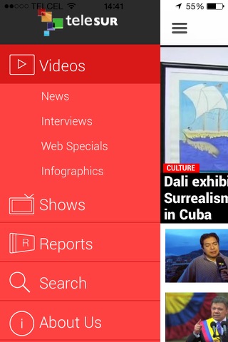 teleSUR Multimedia English screenshot 3