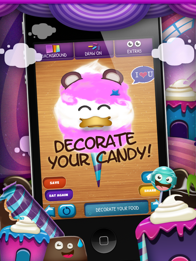 Candy Factory Food Maker HD Free by Treat Making Center Game(圖2)-速報App