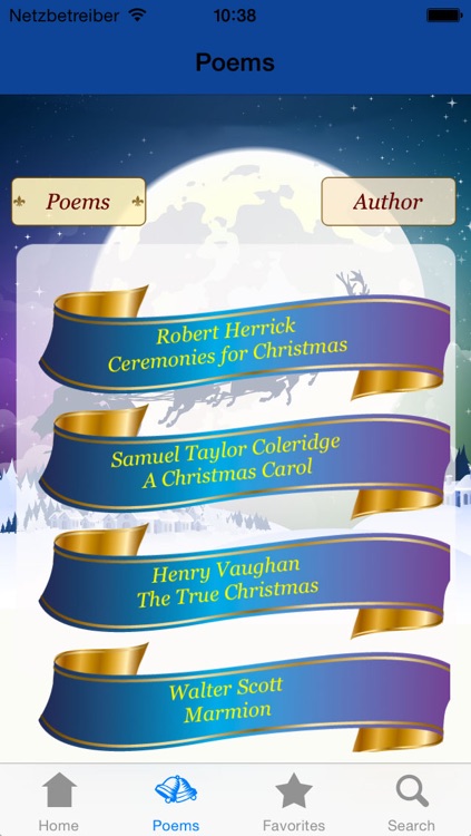 Holiday & Christmas Poems in English and German