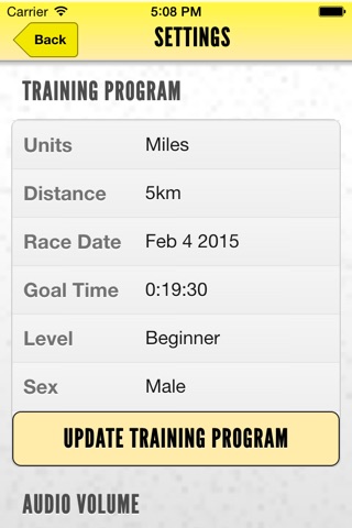 Marathon Guru (5km and 10km Programs) screenshot 4