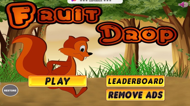 Fruit Drop : Catch Falling Fruits and Nuts!