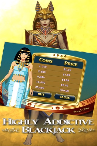 Pharaoh's Blackjack Maze - Play 21 In The Egypt Casino screenshot 3