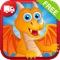 Dragons Activity Center Free - Paint & Play All In One Educational Learning Games for Toddlers and Kids