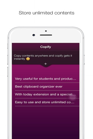 Copify - Best clipboard organiser screenshot 2
