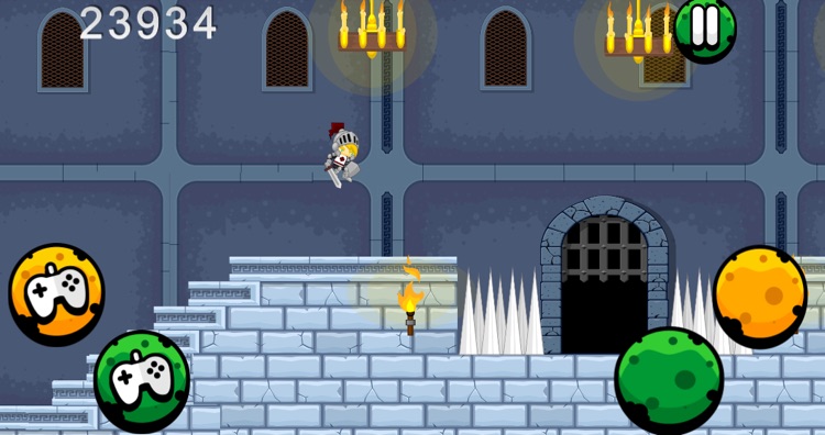 A Sir Charley And The Medieval Castle Run screenshot-3