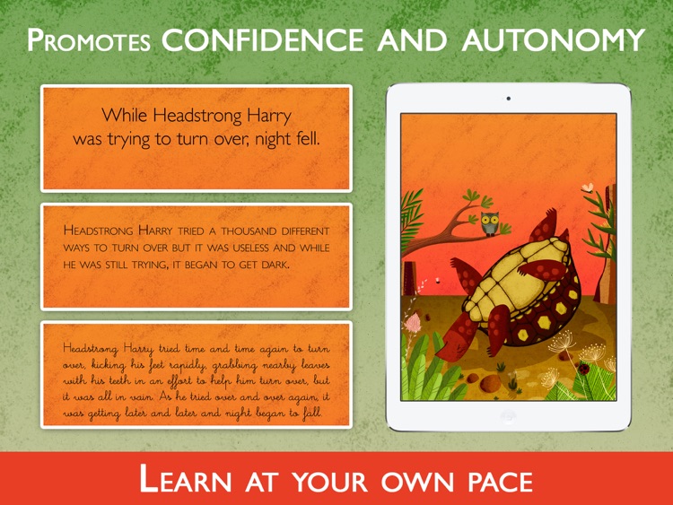 Teach me to read – Headstrong Harry, an Educational Montessori and Constructivist Tool with Activities and Books for Learn to Read. screenshot-3