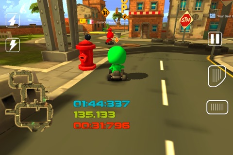 Super Dude Kart Race screenshot 4