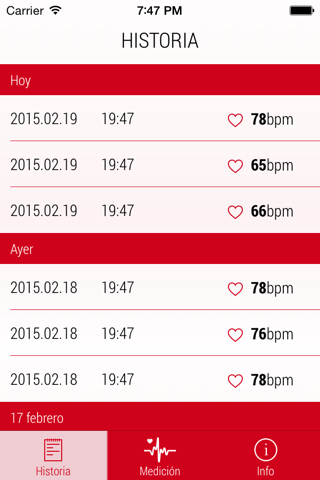 Heart Rate Monitoring screenshot 3