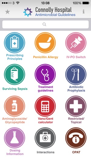 RCSI Hospitals Group Antimicrobial Guidelines(圖5)-速報App