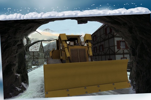 3D Snow Mover Simulator - Real trucker and parking simulation game screenshot 4