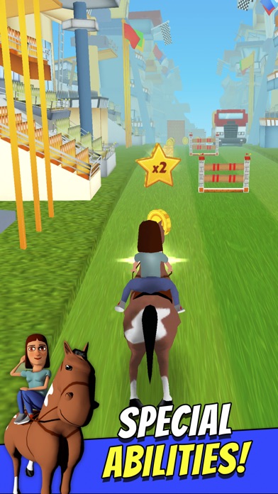 CARTOON HORSE RIDING FREE - HORSEMANSHIP EQUESTRIAN RACE GAME 1.2.0 IOS